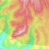Lumbung Kauh topographic map, elevation, terrain