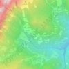 Sarasin topographic map, elevation, terrain