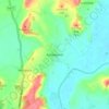 Ashleworth topographic map, elevation, terrain