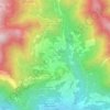 Borgata Bugnone topographic map, elevation, terrain