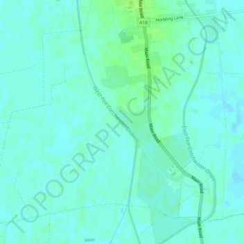 Grange Bridge topographic map, elevation, terrain