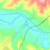 Puente del Obispo topographic map, elevation, terrain