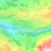 Adonis topographic map, elevation, terrain