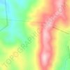 Los Hoyuelos de Medina topographic map, elevation, terrain