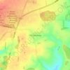 Old Somerby topographic map, elevation, terrain