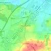 Braywoodside topographic map, elevation, terrain