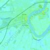 Old Goole topographic map, elevation, terrain