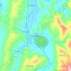 Sugpon topographic map, elevation, terrain