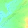 Jhal Jhao topographic map, elevation, terrain