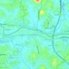 Welivita topographic map, elevation, terrain