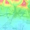 Fontwell topographic map, elevation, terrain