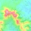 Denhay Hill or Jan's Hill topographic map, elevation, terrain