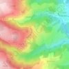 Montchovet topographic map, elevation, terrain