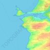Le Bilou topographic map, elevation, terrain