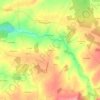 La Foret topographic map, elevation, terrain