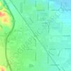 Arbor topographic map, elevation, terrain