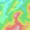 Roques de Benet topographic map, elevation, terrain