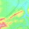 Mt. Saharonim topographic map, elevation, terrain