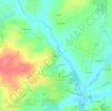 Stang Dour topographic map, elevation, terrain