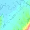 Gladstone topographic map, elevation, terrain