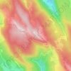 Calvaire de Porte topographic map, elevation, terrain