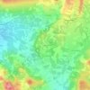 Les Reys topographic map, elevation, terrain