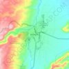 Mariquita topographic map, elevation, terrain