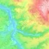 Les Ecures topographic map, elevation, terrain