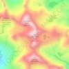 Windom Peak topographic map, elevation, terrain