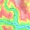 Ynyshir topographic map, elevation, terrain