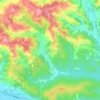 Trstenik topographic map, elevation, terrain