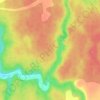 Аничково topographic map, elevation, terrain