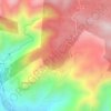 Cerro Miraflores topographic map, elevation, terrain