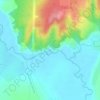 Голубое озеро topographic map, elevation, terrain