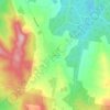 Stanley topographic map, elevation, terrain