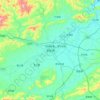 Luoding topographic map, elevation, terrain