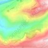 Wadi El Sitt topographic map, elevation, terrain