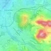 A63 topographic map, elevation, terrain