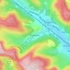 Cwm Parc topographic map, elevation, terrain