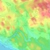 Deisendorf topographic map, elevation, terrain