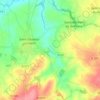 Le Neuf Moulin topographic map, elevation, terrain