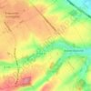 Serny topographic map, elevation, terrain