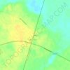Salters topographic map, elevation, terrain