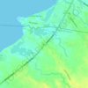 Taloc topographic map, elevation, terrain