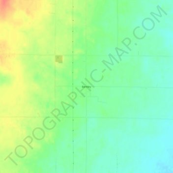Bentley topographic map, elevation, terrain