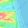 Montesecco topographic map, elevation, terrain