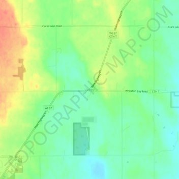 Valmy topographic map, elevation, terrain