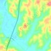 Mount Zion topographic map, elevation, terrain