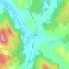 West Enosburg topographic map, elevation, terrain