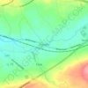 Dunadry topographic map, elevation, terrain